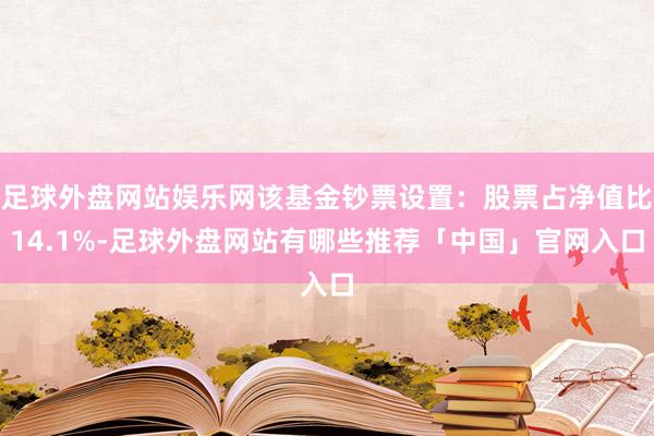 足球外盘网站娱乐网该基金钞票设置：股票占净值比14.1%-足球外盘网站有哪些推荐「中国」官网入口